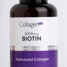 Collagen Forte Platinum Biotin 5000MCG & Kolajen 1500MG x 90 Tablet, Saç Vitamini Güçlendirici Gıda Takviyesi