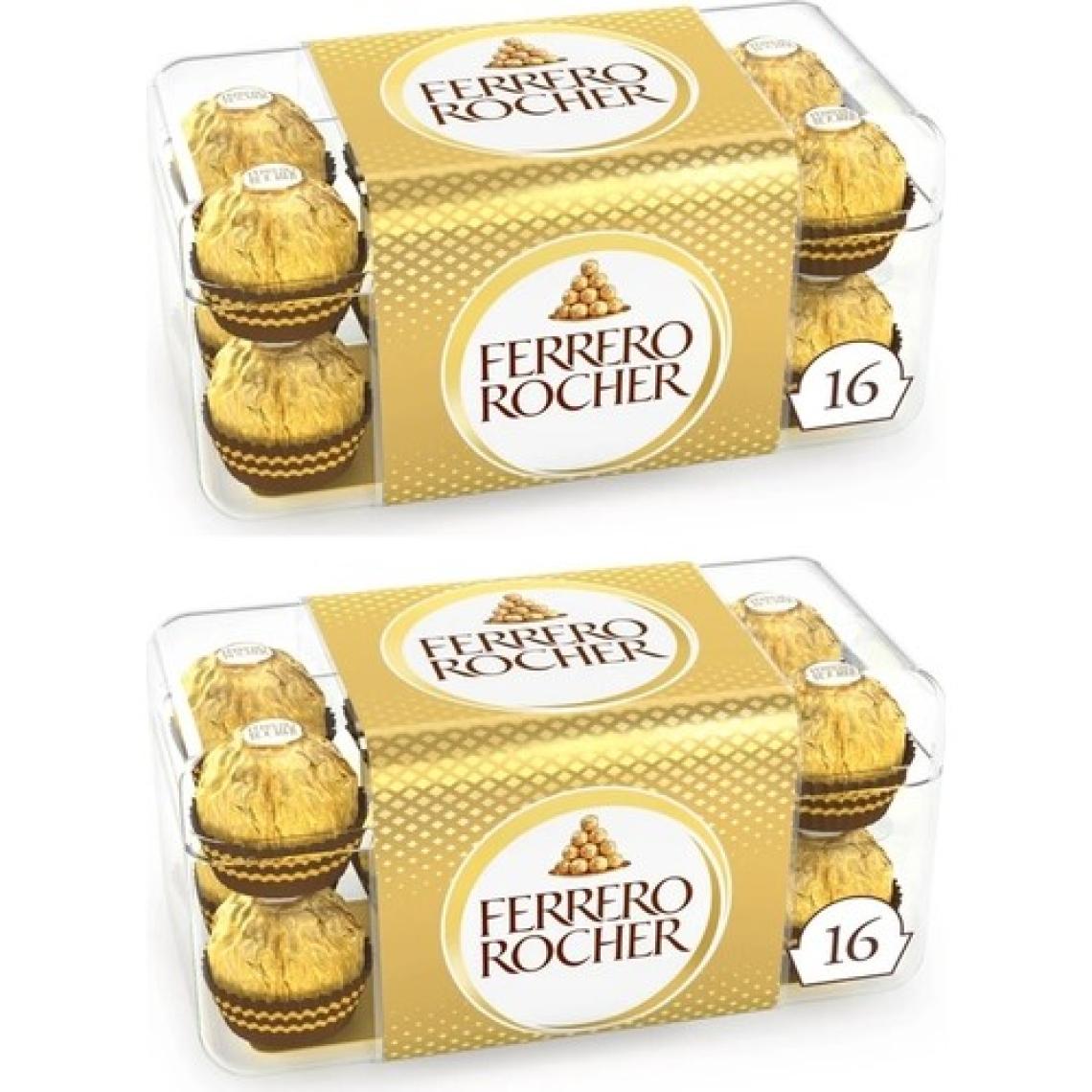 Ferrero Rocher Çikolata 16'lı -  2 Adet