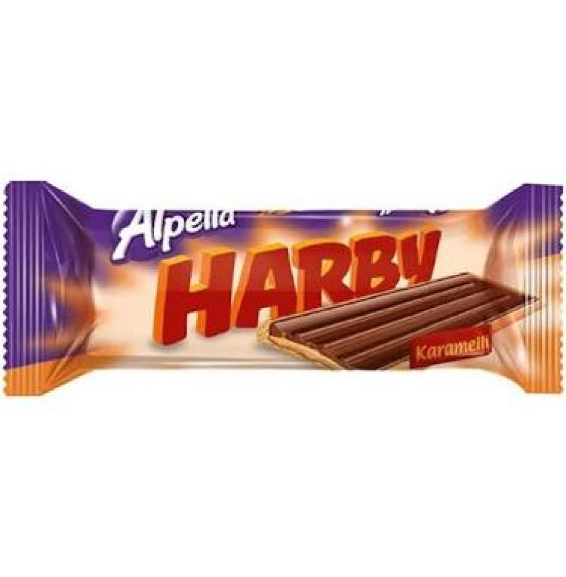 Ülker Alpella Harby Karamelli Kaplamalı Bisküvi 25 gr 24'lü