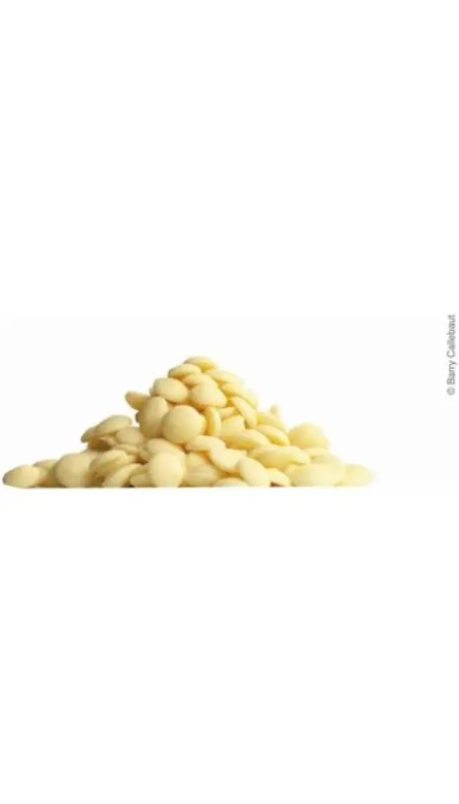 Callebaut W2 Beyaz Kuvertür Drop Çikolata 2.5 Kg