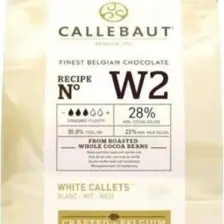 Callebaut W2 Beyaz Kuvertür Drop Çikolata 2.5 Kg