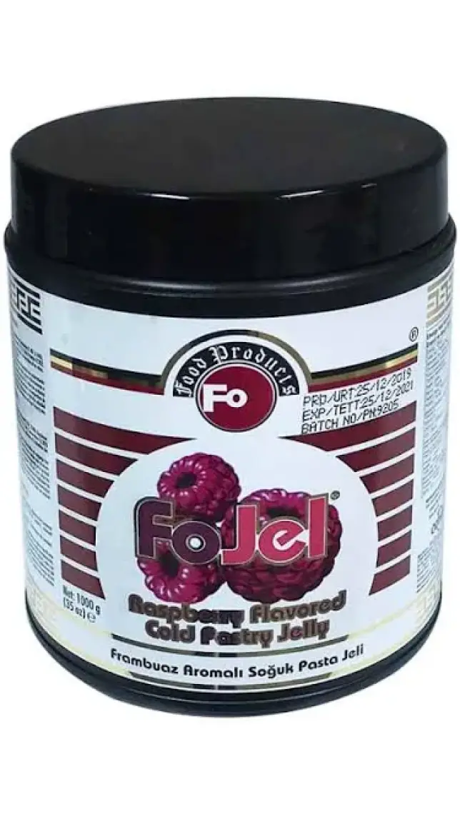Frambuaz Aromalı Soğuk Pasta Jeli 1 Kg