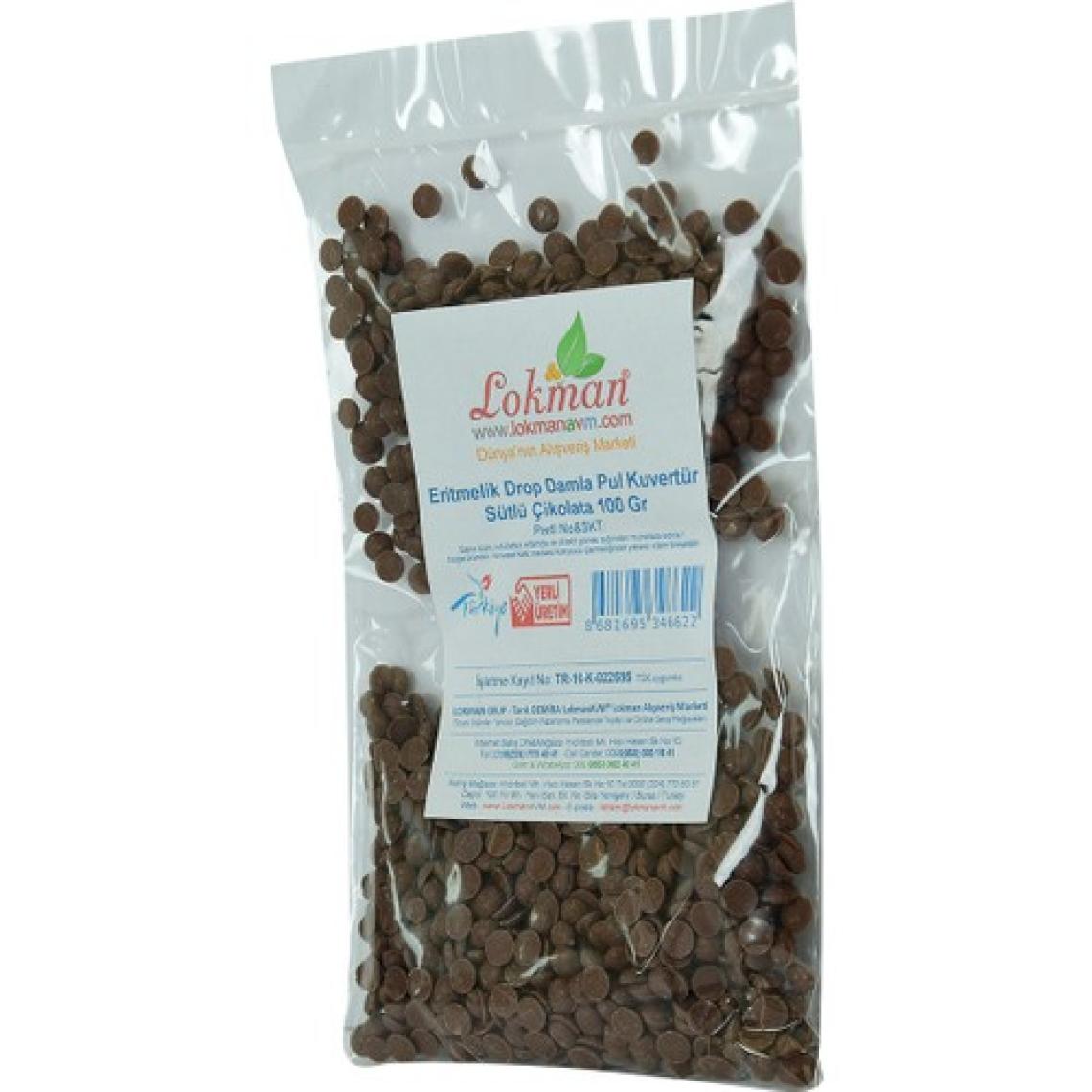 Lokmanavm Sütlü Drop Damla Çikolata 100 gr