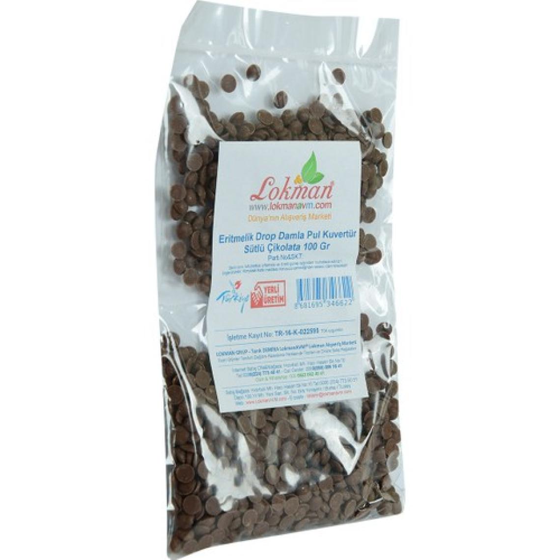 Lokmanavm Sütlü Drop Damla Çikolata 100 gr