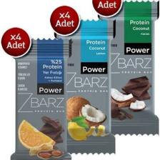 Zbarz Power Protein Karışık Kutu 12'li (3 Çeşit)