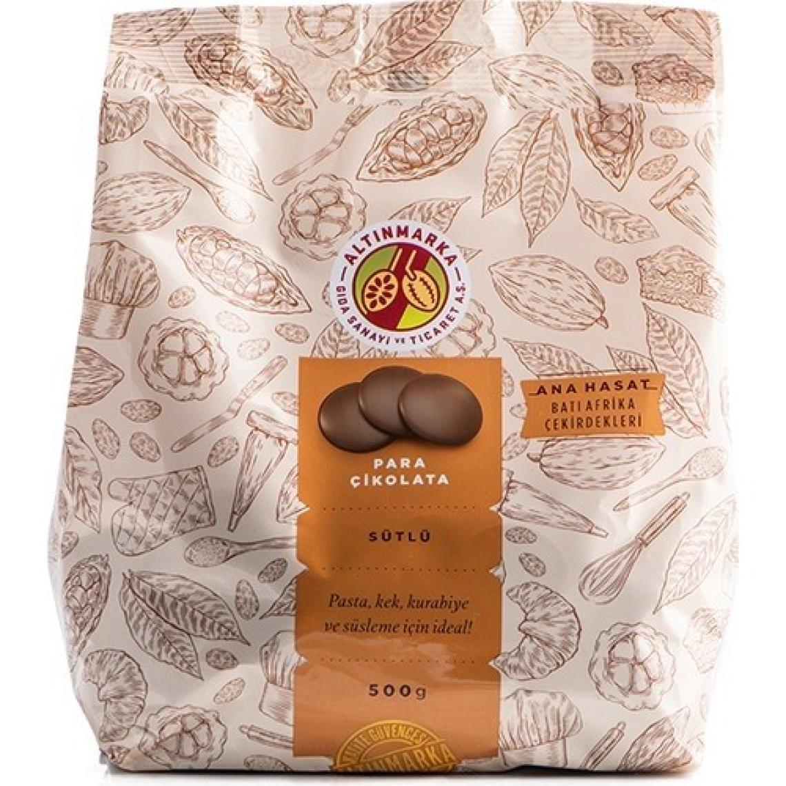 Altınmarka Alt70 Sütlü Para Çikolata 500 gr