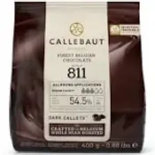 Callebaut 811 Bitter Küvertür Drop Çikolata 400 gr
