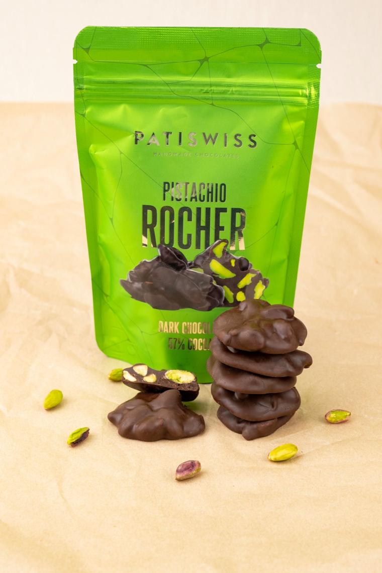 Rocher Bitter Çikolatalı Antep Fıstıklı 80 G