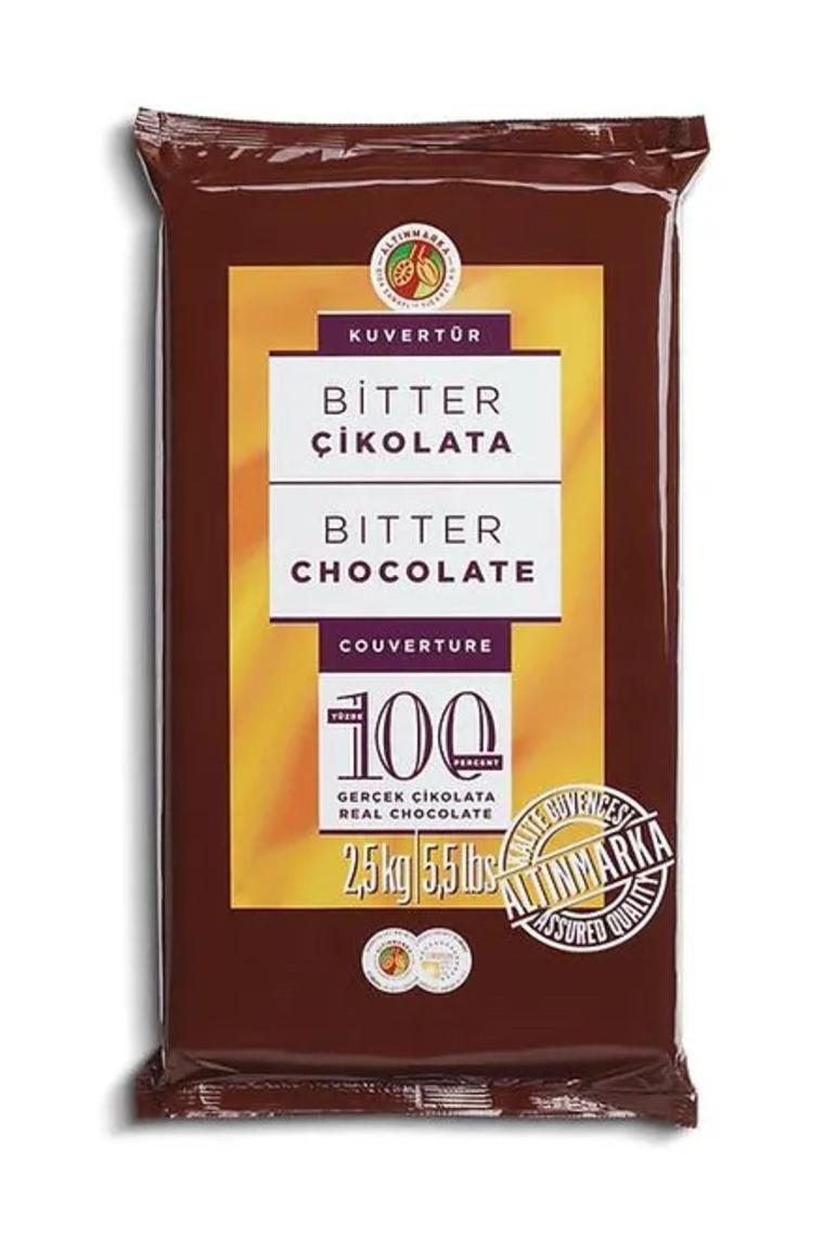 Alt150 Bitter Kuvertur Çikolata 2.5kg