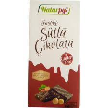 Naturpy Glutensiz Fındıklı Sütlü Çikolata 100 gr