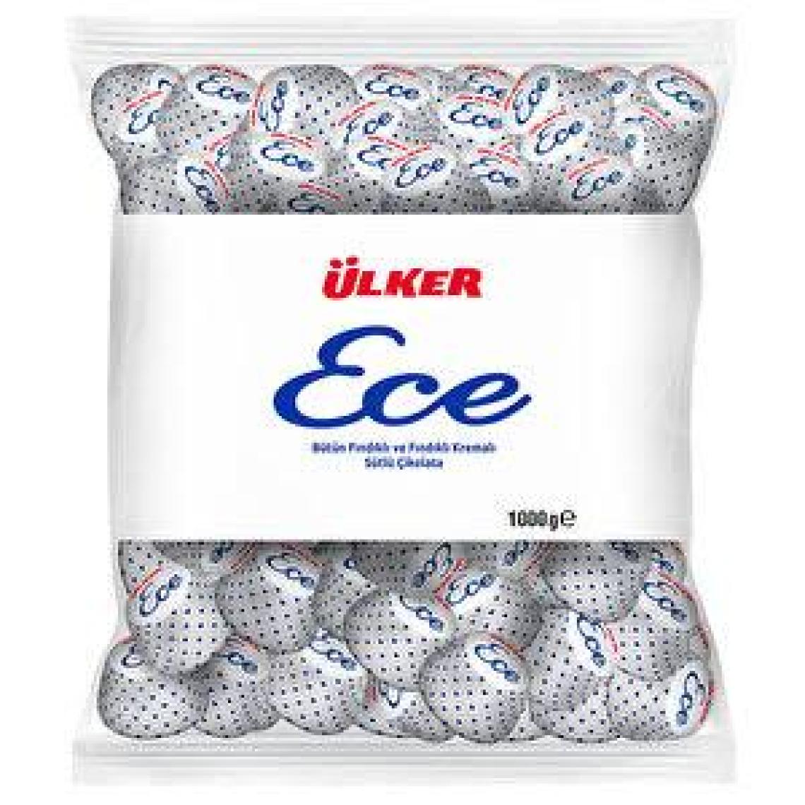Ülker Ece İkramlık Çikolata Fındıklı Poşet 1 Kg