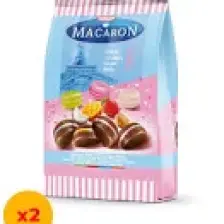 Tayaş Macaron Karışık Dikey Poşet 500 gr x 2