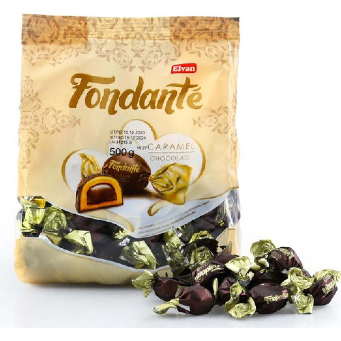 Fondante Caramel Toffee 500 Gr. (1 Poşet)