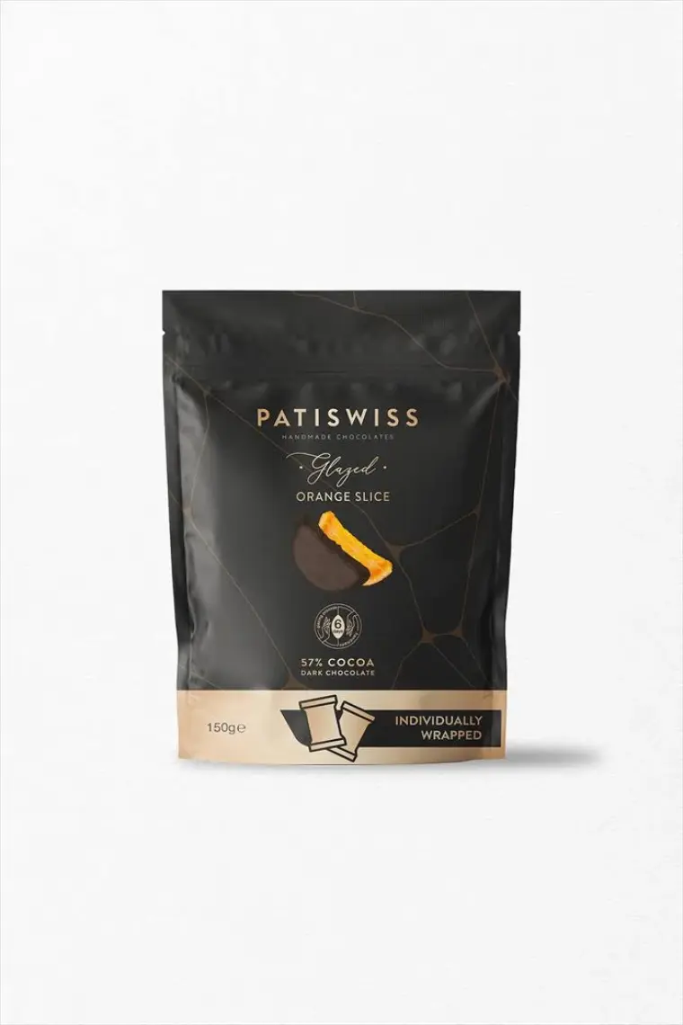 Patiswiss Tam Kaplı Portakal Dilimleri 150g
