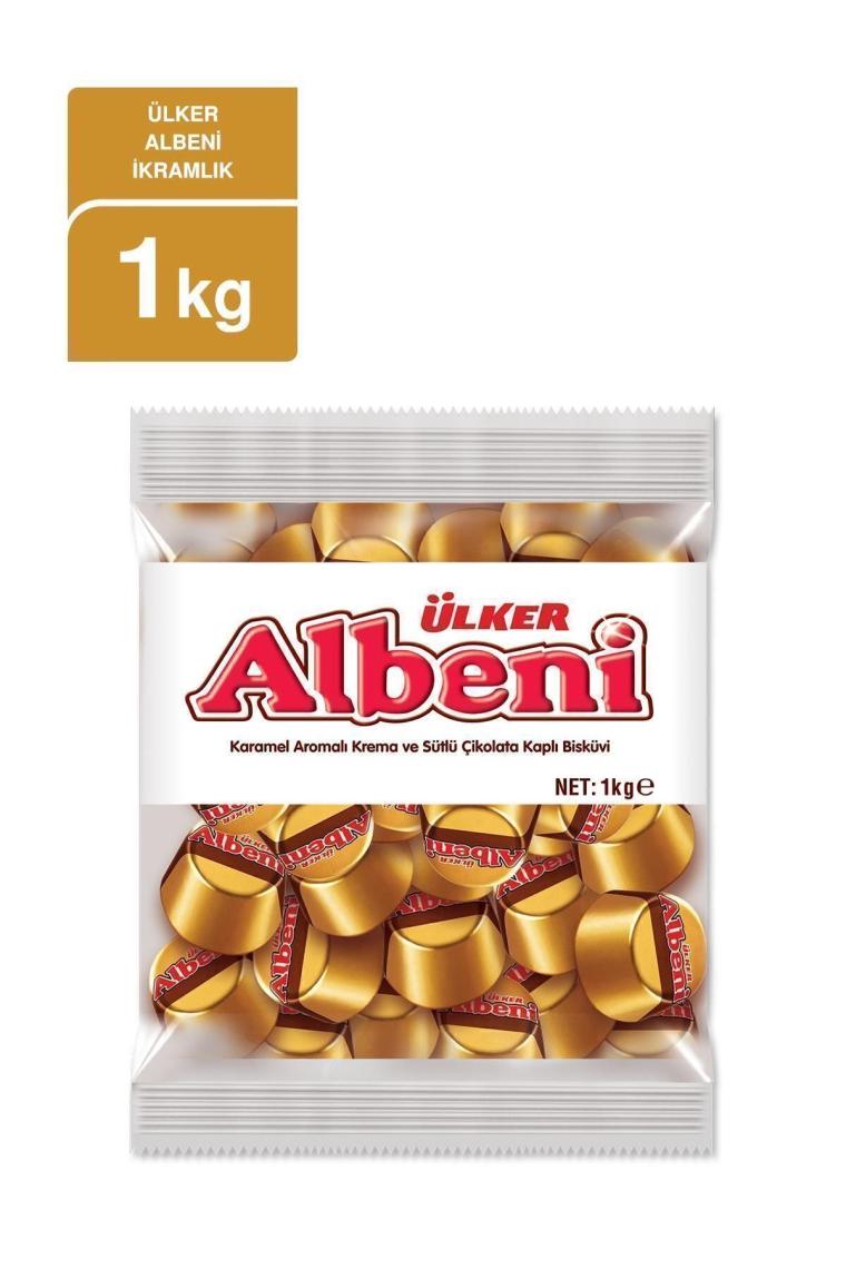 Albeni Karamel Dolgulu Çikolata Poşet 1kg