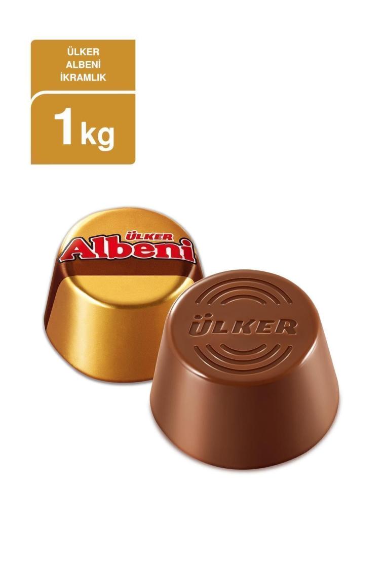 Albeni Karamel Dolgulu Çikolata Poşet 1kg