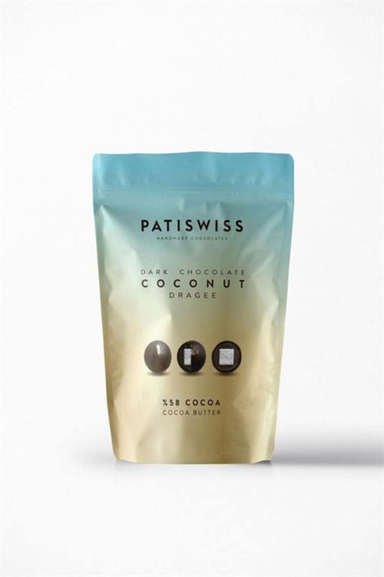 Patiswiss Bitter Hindistan Cevizli Draje 80g