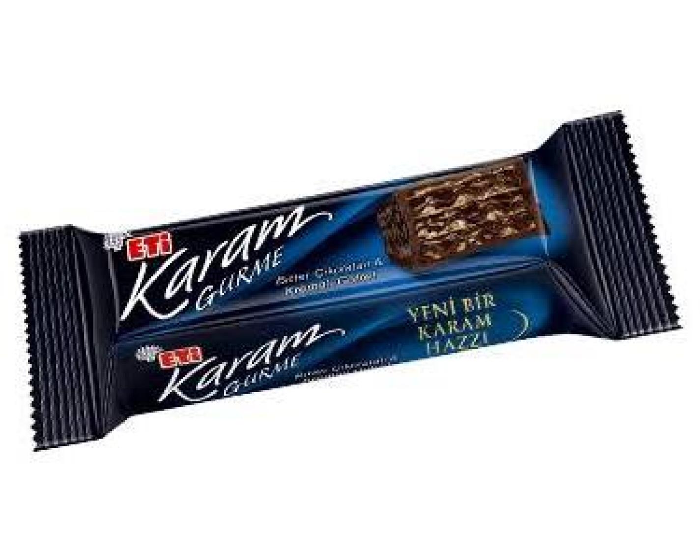 Eti Karam Gurme Bitter Çikolatalı Gofret 50 Gr.