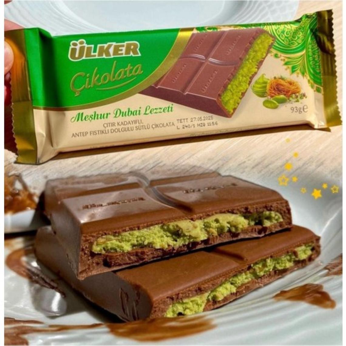 Meşhur Dubai Lezzeti Dubai Çikolatası 93 gr Ülkerr
