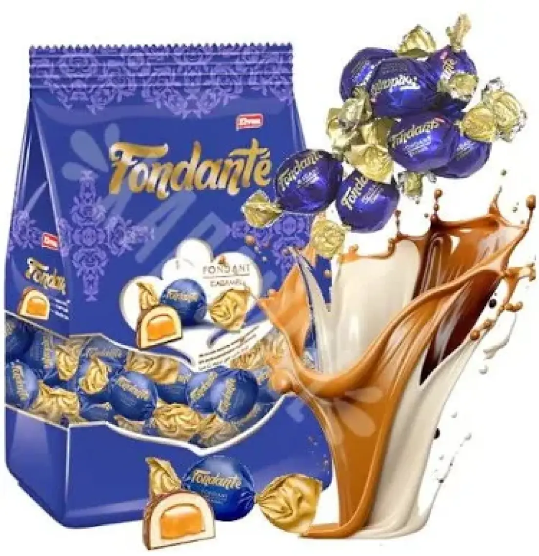 Fondante Sütlü Fondan 200 Gr. (1 Paket)