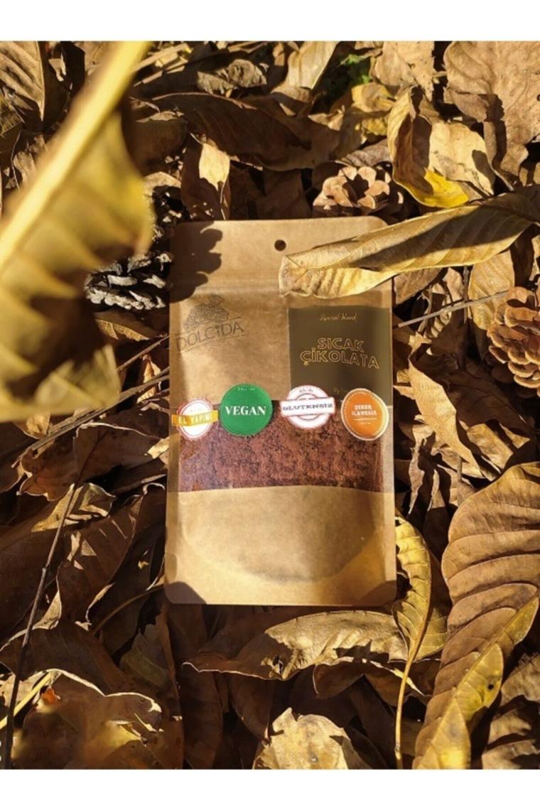 Vegan Sıcak Çikolata şekersiz-el Yapımı