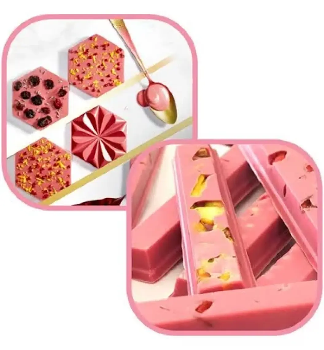 Callebaut Ruby Rb1 Kuvertür Drop Çikolata 2,5 Kg