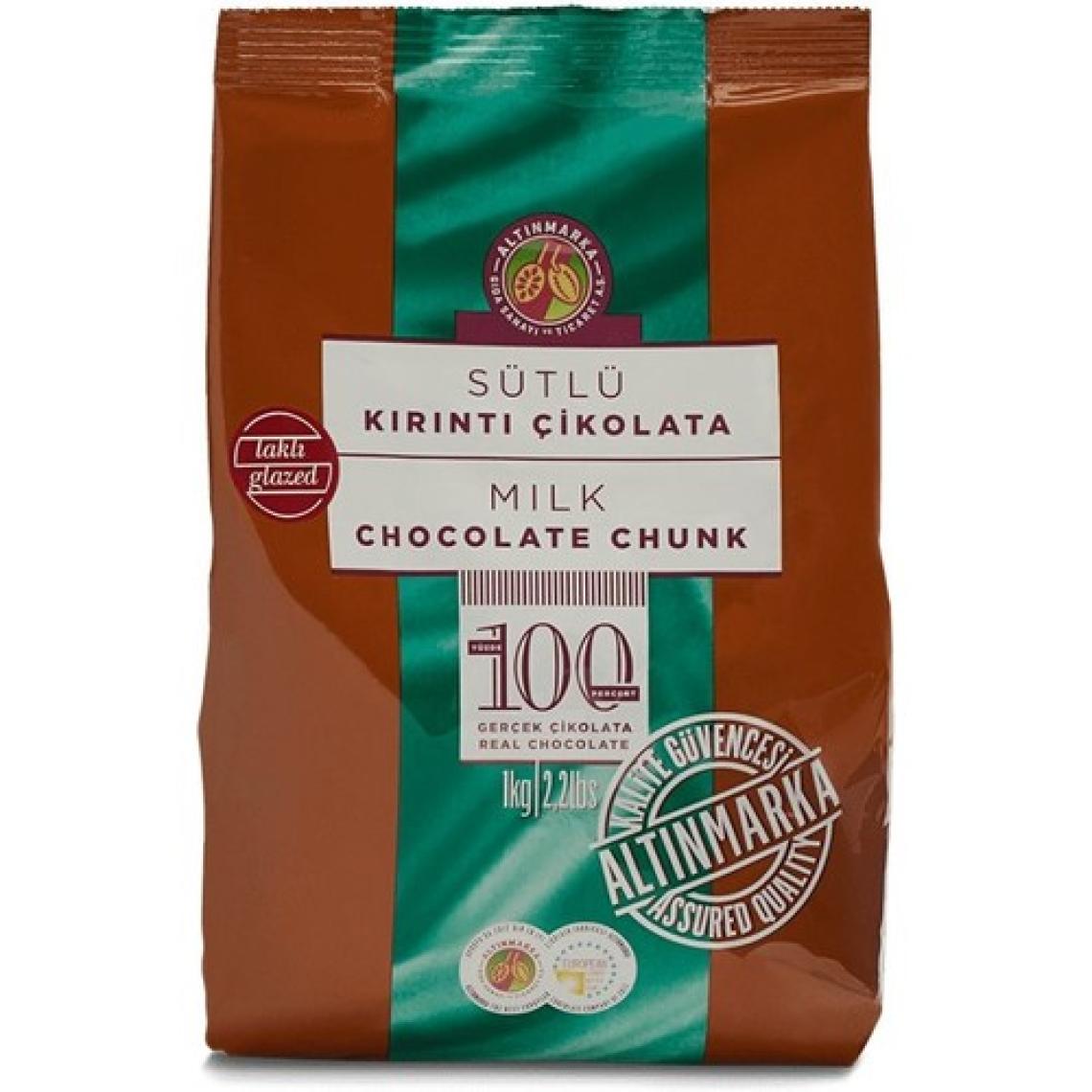Altınmarka Sütlü Kırıntı Çikolata 4-7 mm Parlak 1 kg