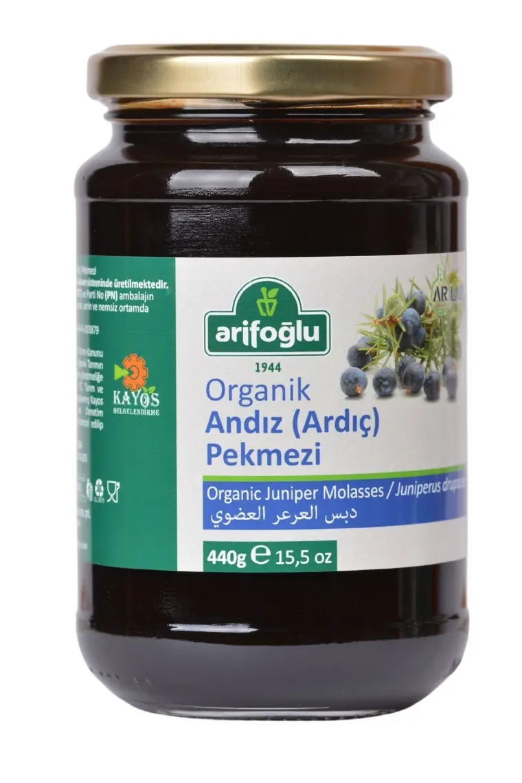 Arifoğlu Organik Andız Pekmezi 440 Gr (Soğuk Sıkım)