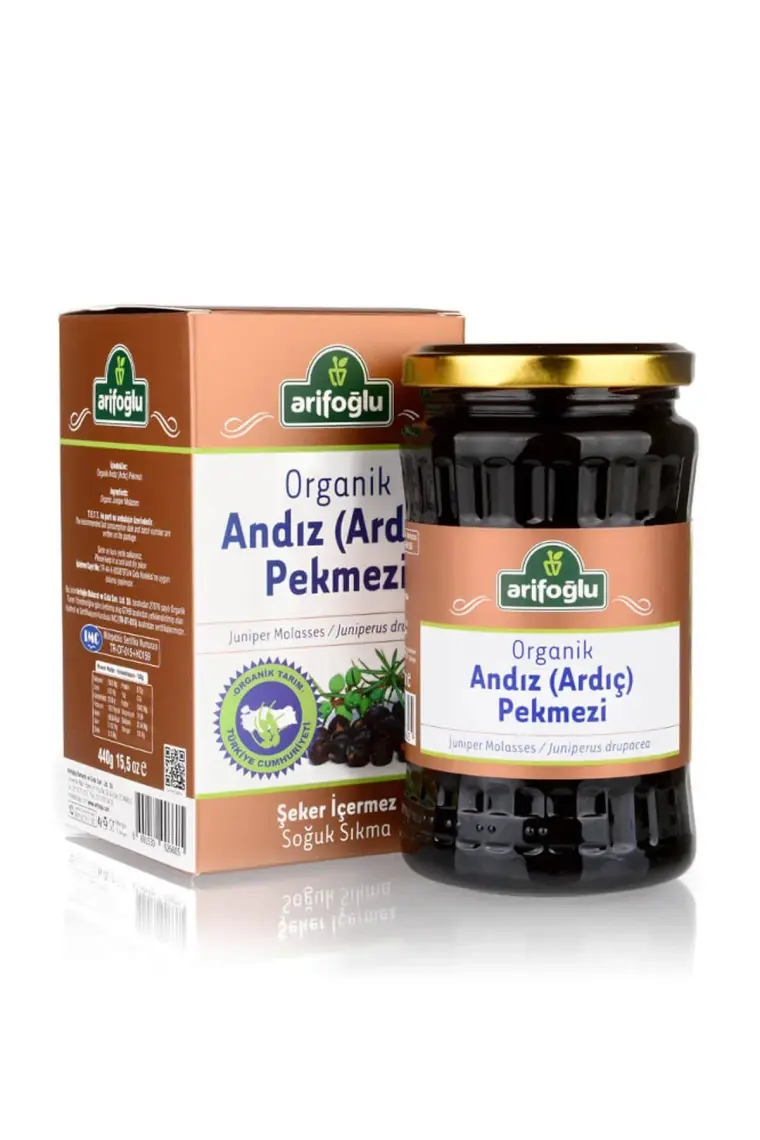 Arifoğlu Organik Andız Pekmezi 440 Gr (Soğuk Sıkım)