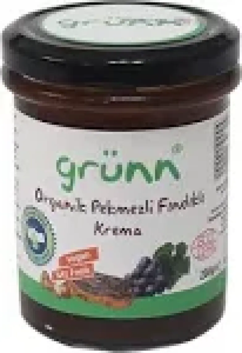 Grünn Organik Pekmezli Fındıklı Krema 200 gr