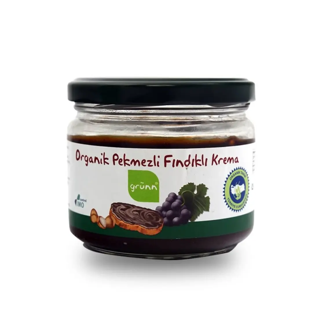 Grünn Organik Pekmezli Fındıklı Krema 200 gr