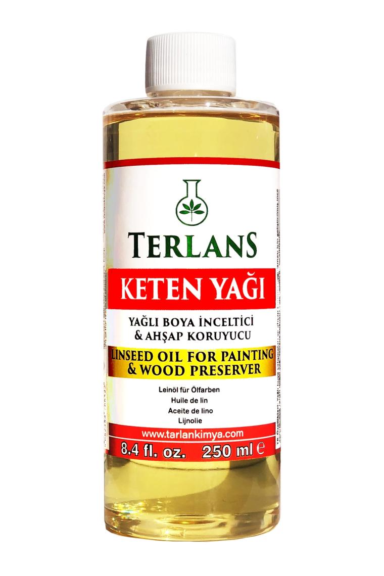Ağartılmış Keten Yağı 250 ml.