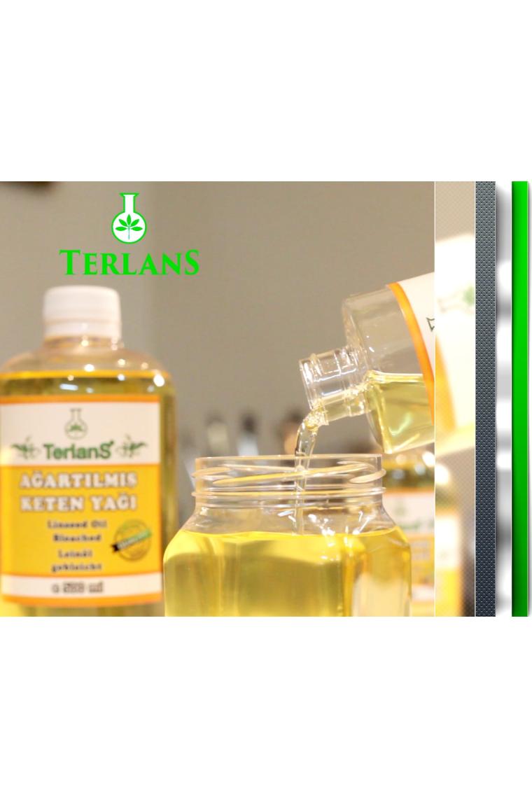 Ağartılmış Keten Yağı 250 ml.