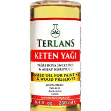Ağartılmış Keten Yağı 250 ml.