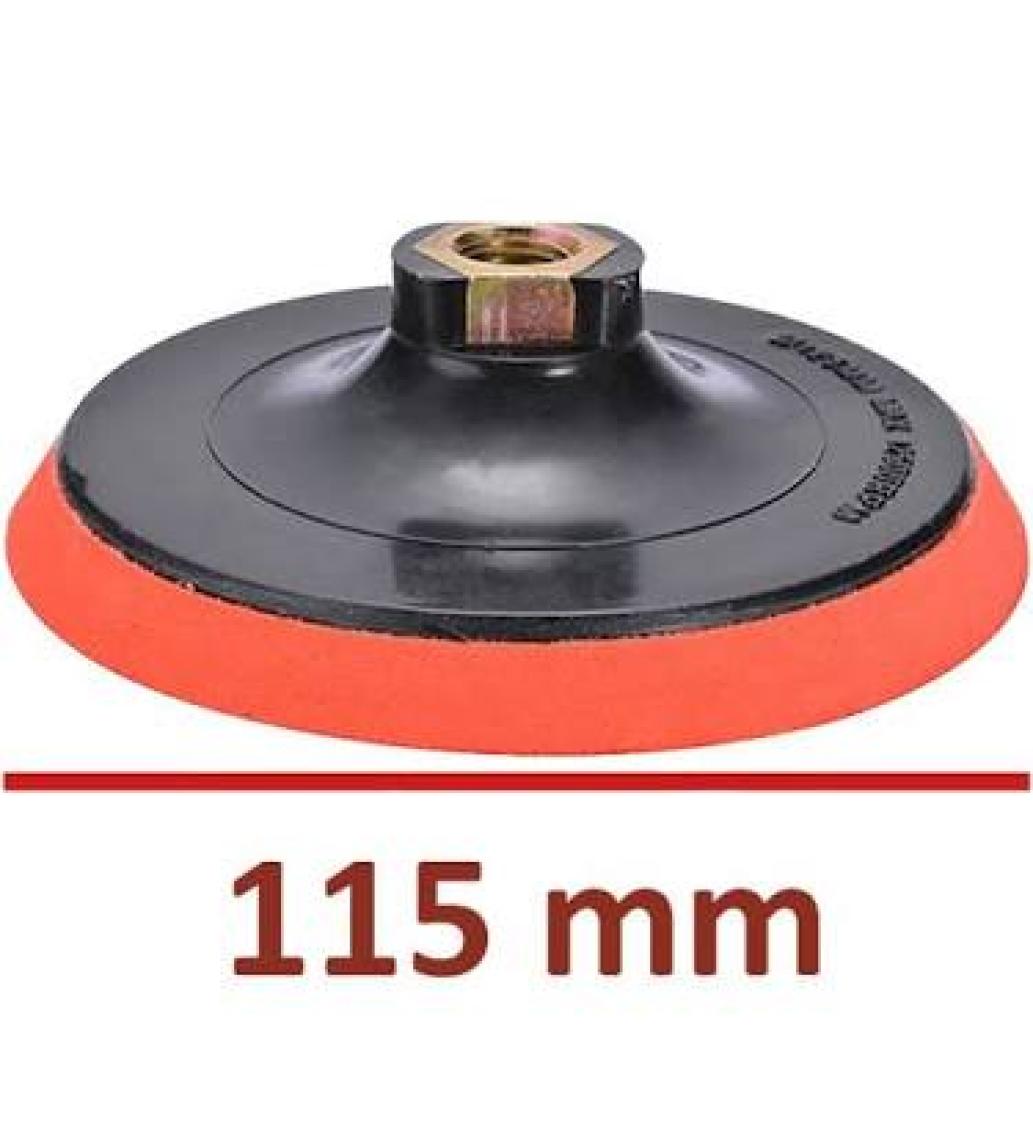Badem10 Araba Araç Oto Pasta Cila Çizik Giderici Polisaj Yünü Pedi Keçesi Süngeri 115 Mm Cırt Taban Matkap 4'lü Set