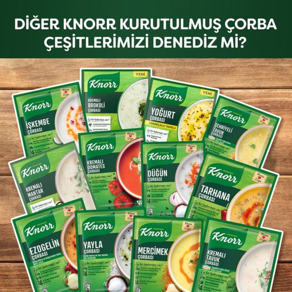Knorr Hazır Çorba Kremalı Mantar 4 Kişilik 63 g