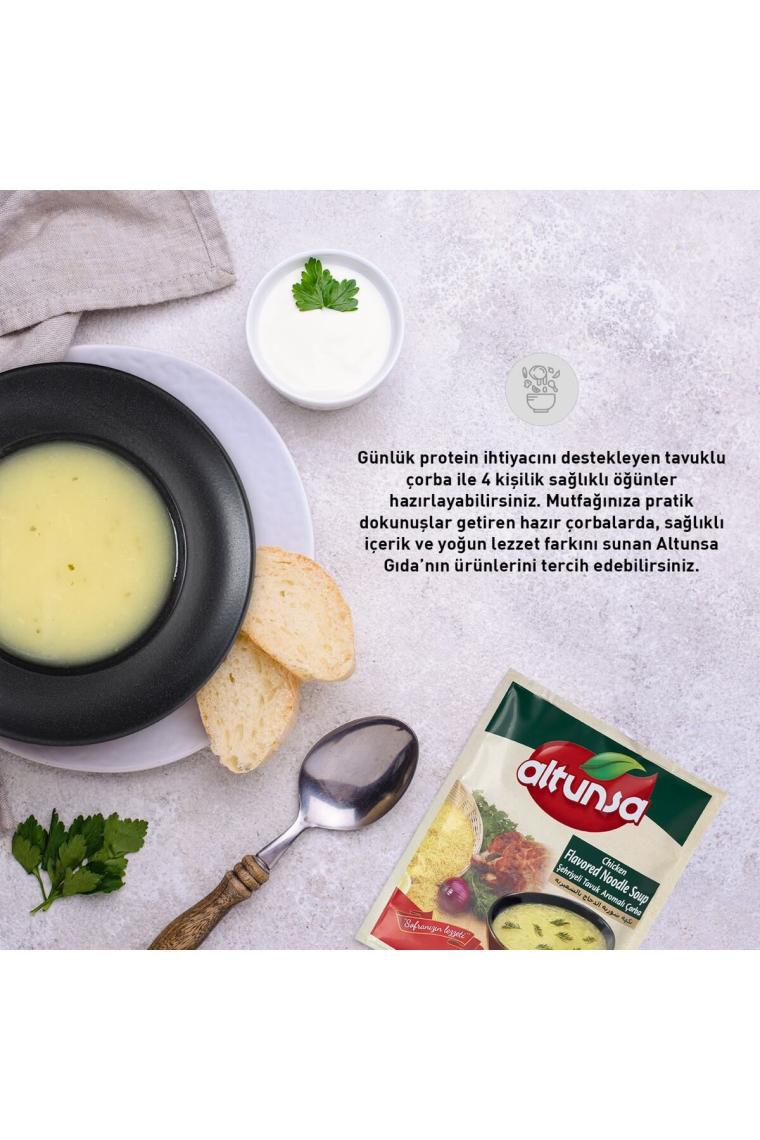 Altunsa Hazır Çorba Şehriyeli Tavuk 6 Lı 60 gr