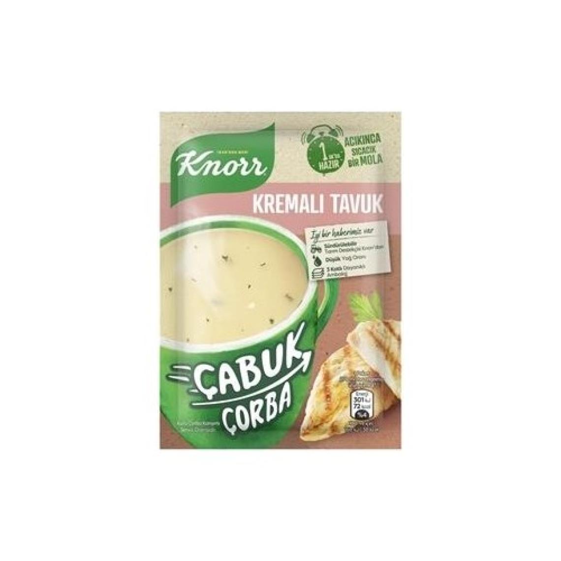 Knorr Çabuk Kremalı Tavuk Çorbası 18 Gr.