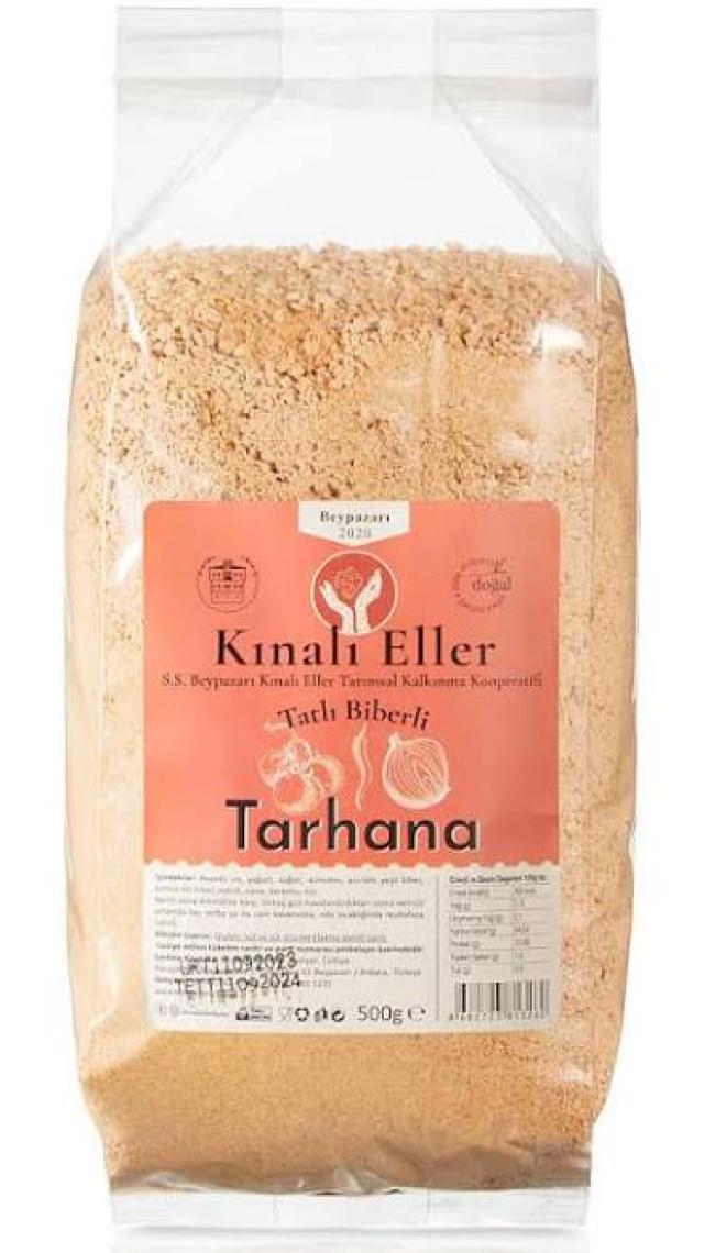 Kınalı Eller Kadın Kooperatifi Beypazarı Kırmızı Tatlı Biberli Tarhana 500GR.