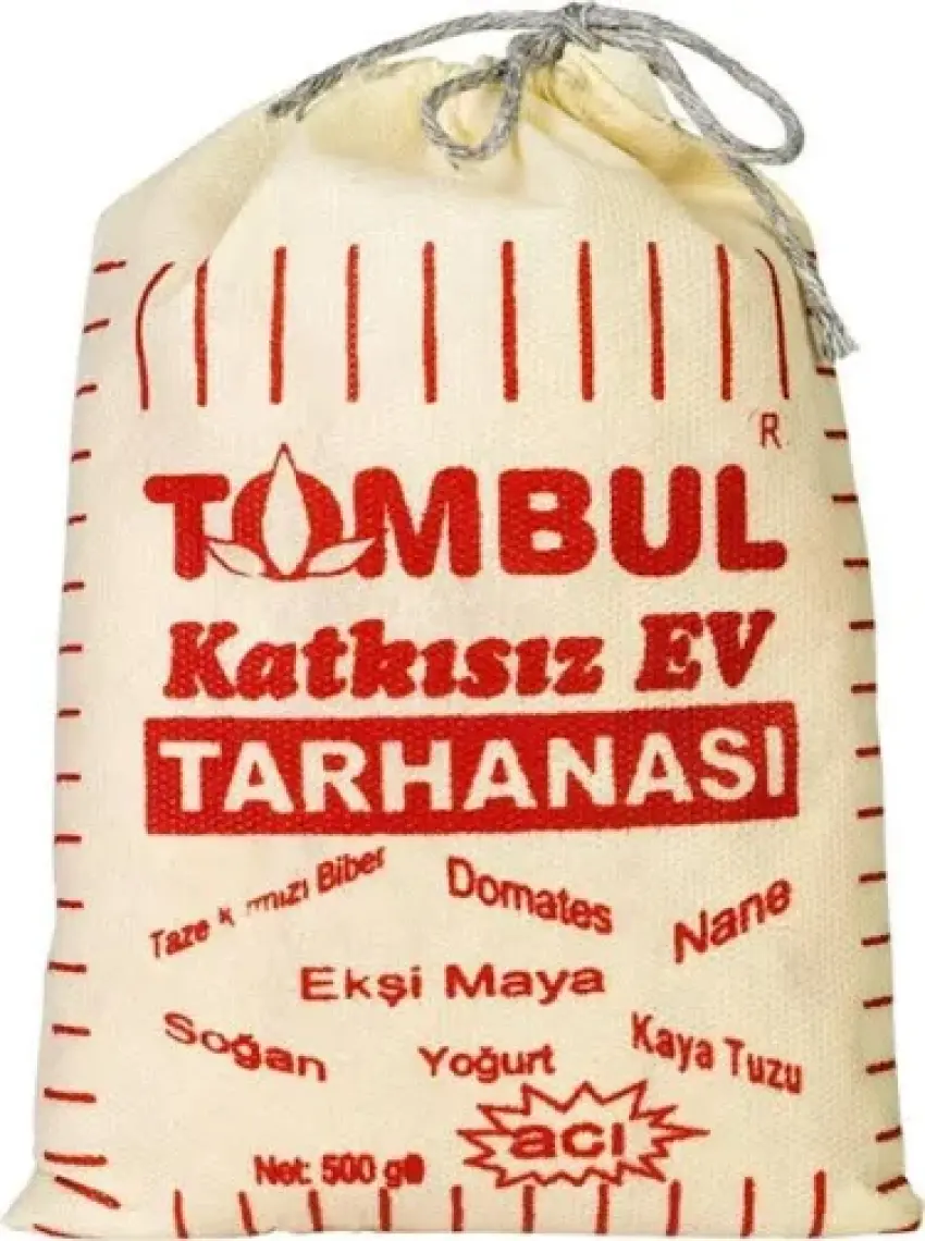 Tombul Katkısız Ev Tarhanası Acılı 500 Gr Keten