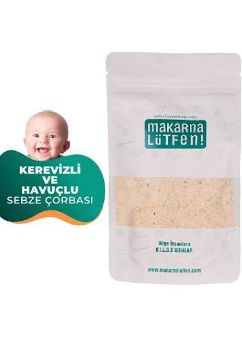 Makarna Lütfen Kerevizli ve Havuçlu Sebze Çorbası (+8. ay-50 gram)