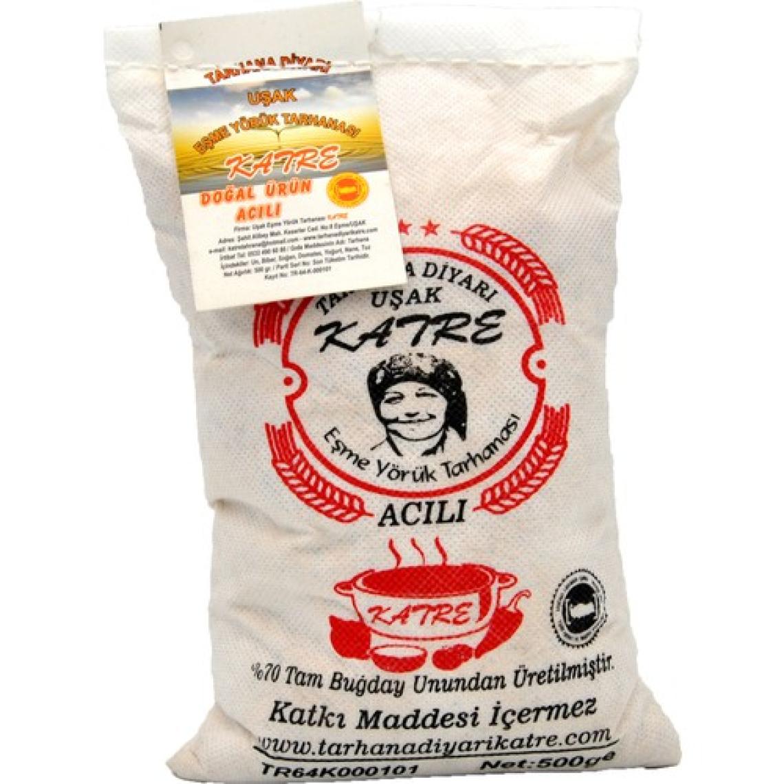 Katre Uşak Eşme Yörük Tarhanası Acılı 500 gr