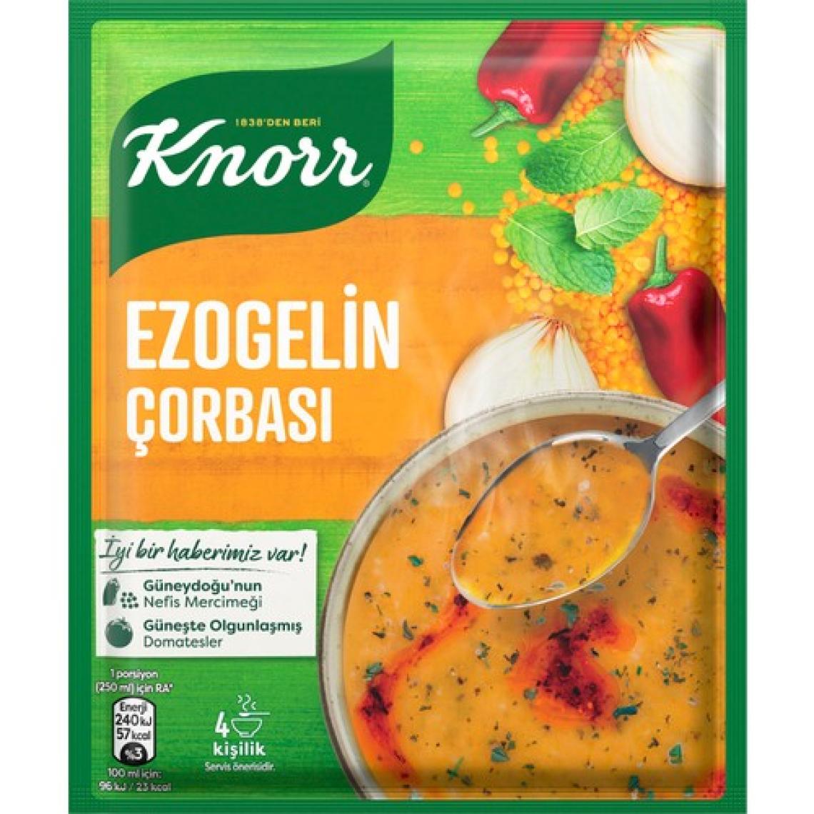 Knorr Ezogelin Çorbası 4 Kişilik 74g