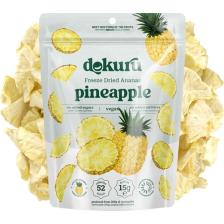 Dokuru Ananas Kuru Meyve Cipsi - Dondurularak Kurutulmuş Freeze Dried Çıtır Ananas