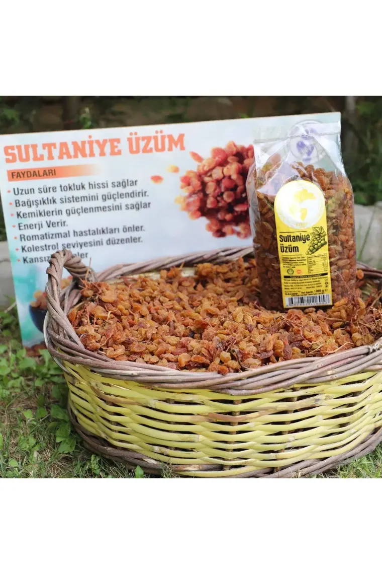 Sultaniye Kuru Üzüm 250 Gr.