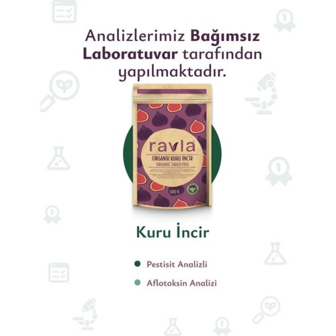 Ravla Organik Kuru İncir - 500g