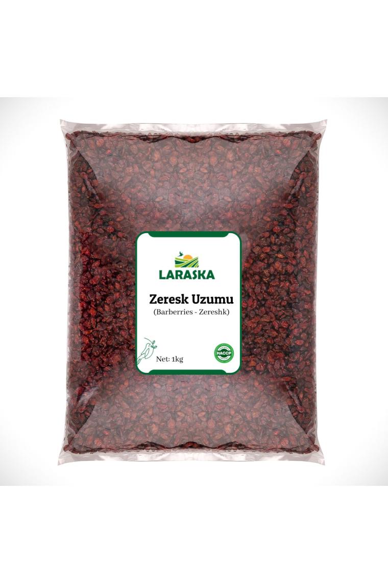 Laraska Kuru Zereşk (Barberries) 1 kg Iran Üzümü Zereshk