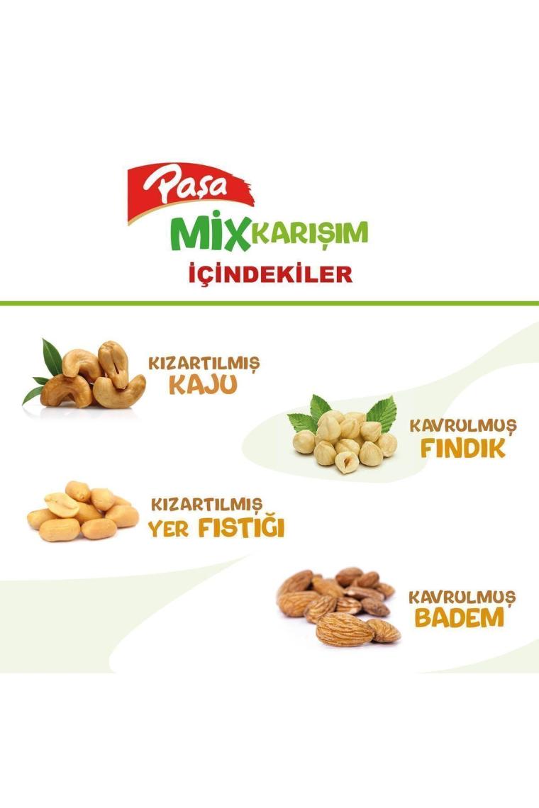 Kavrulmuş Karışık Kuruyemiş 250 gr