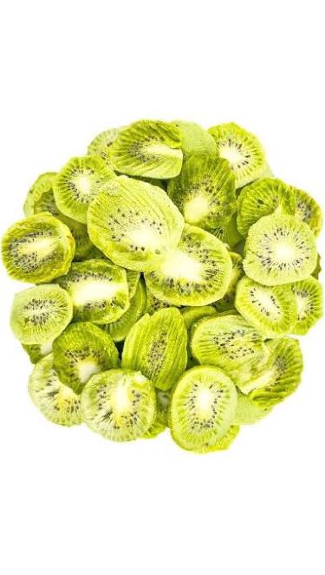 Dokuru Kivi Kuru Meyve Cipsi - Dondurularak Kurutulmuş Freeze Dried Çıtır Kivi