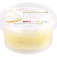 Şeker &amp; Sugar Sarı 200 gr Şeker Hamuru